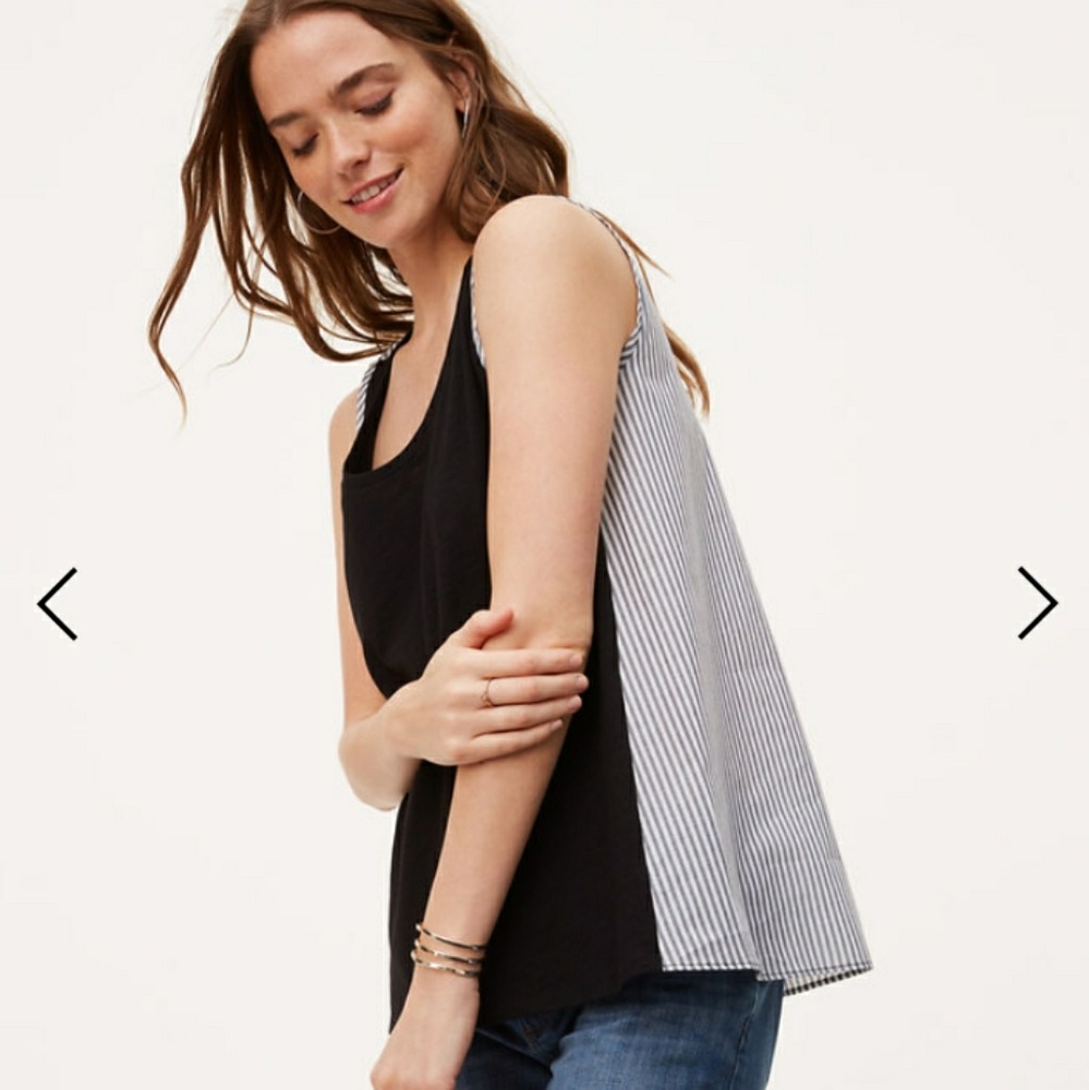 Loft Pinstripe Tank